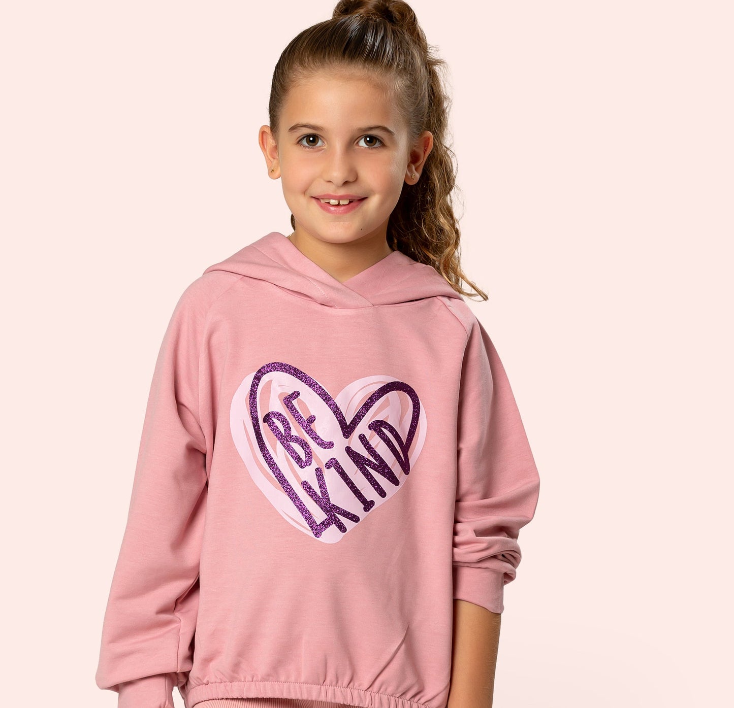 Be Kind Sweatshirt Pink